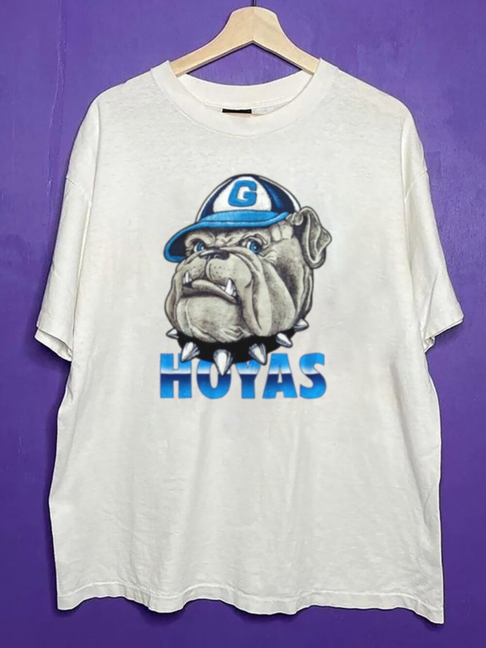 Vintage 90s Georgetown Hoyas Crewneck Shirt, Georgetown Hoyas Basketball Shirt